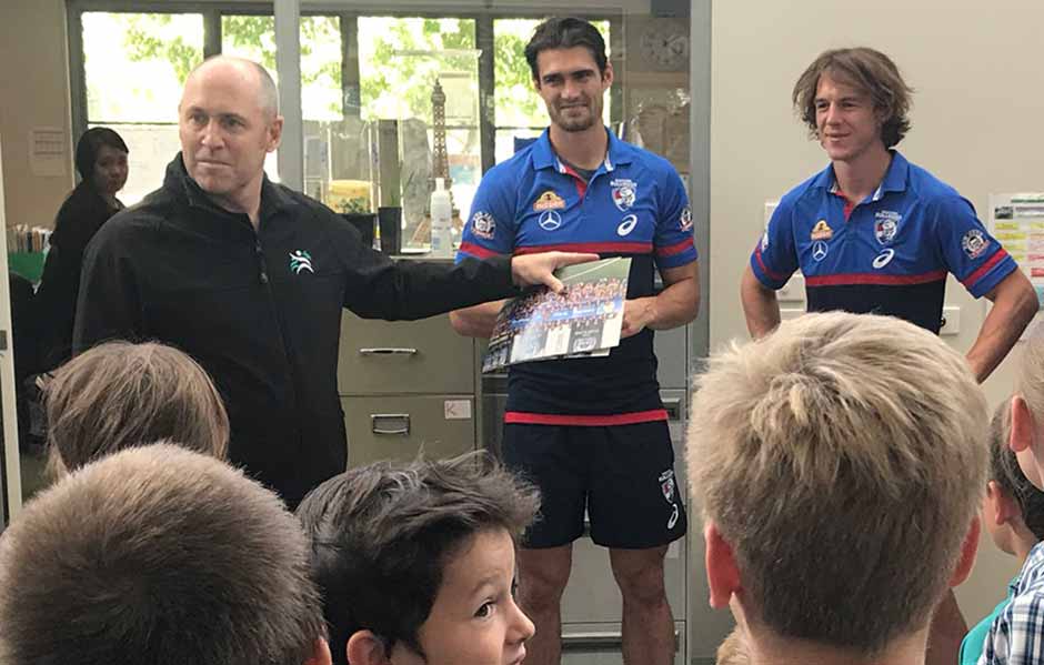 HERO_AFLCOmmunityCamp1.jpg Western Bulldogs will embrace the local community in Warrnambool next month. - Western Bulldogs